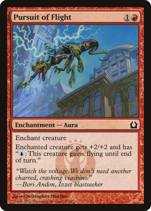 Pursuit of Flight (RTR-102) - Return to Ravnica Foil