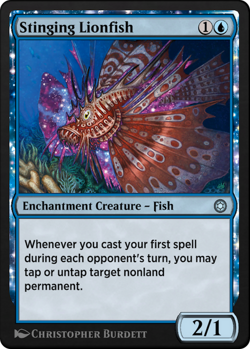 Stinging Lionfish (HBG-915) - Alchemy Horizons: Baldur's Gate: (enchantment)