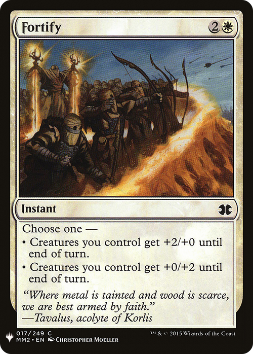 Fortify (LIST-MM2-17) - The List