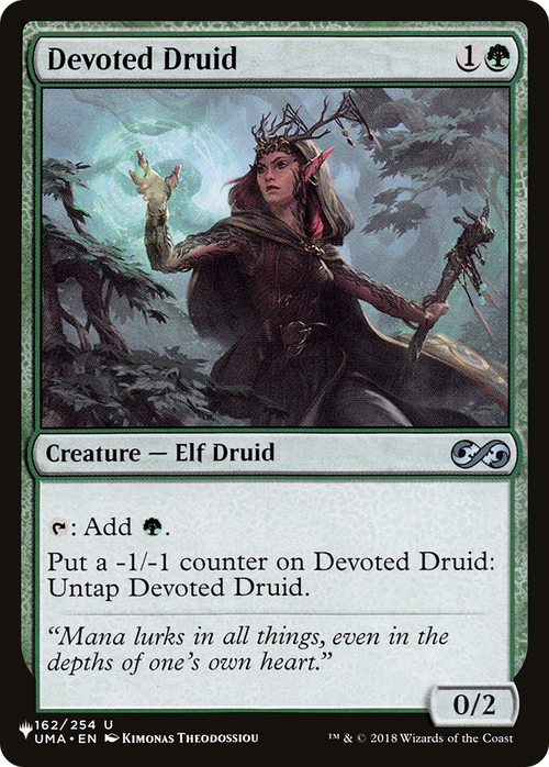 Devoted Druid (LIST-162/254) - The List