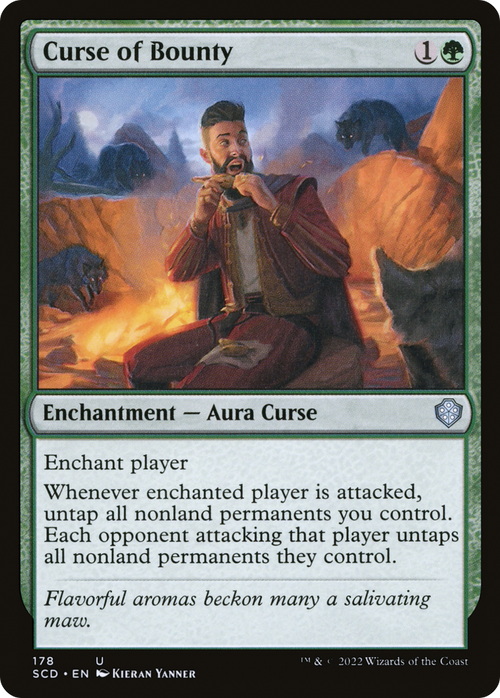 Curse of Bounty (SCD-178) - Starter Commander Decks
