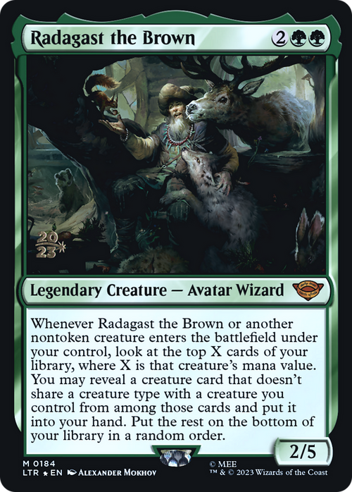 Radagast the Brown (PRE-184) - Tales of Middle-earth Promos Foil