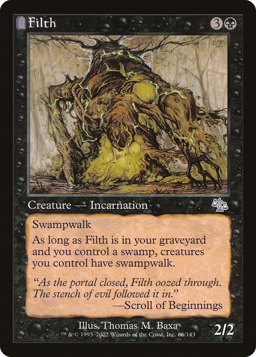 Filth (JUD-066) - Judgment: (tombstone) Foil
