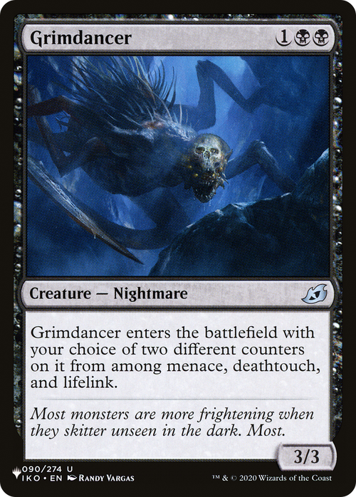 Grimdancer (LIST-090/274) - The List