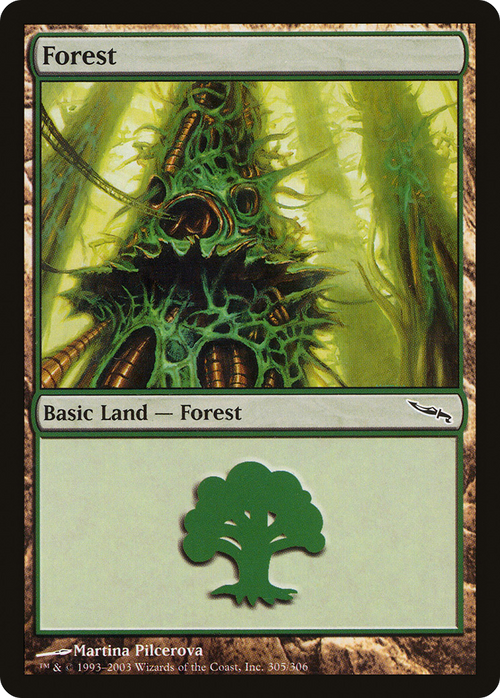 Forest (305) (MRD-305) - Mirrodin