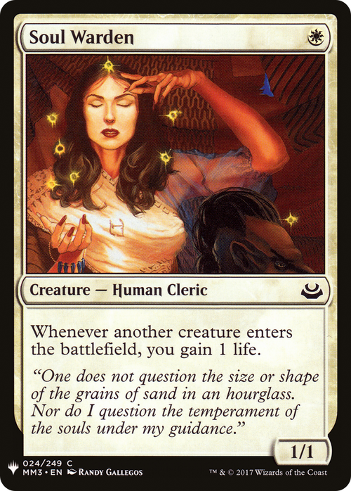 Soul Warden (LIST-MM3-24) - The List