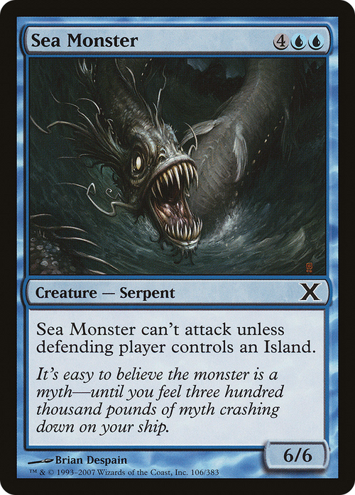Sea Monster (10E-106) - Tenth Edition