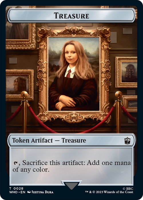 Treasure (TWHO-028) - Doctor Who Tokens