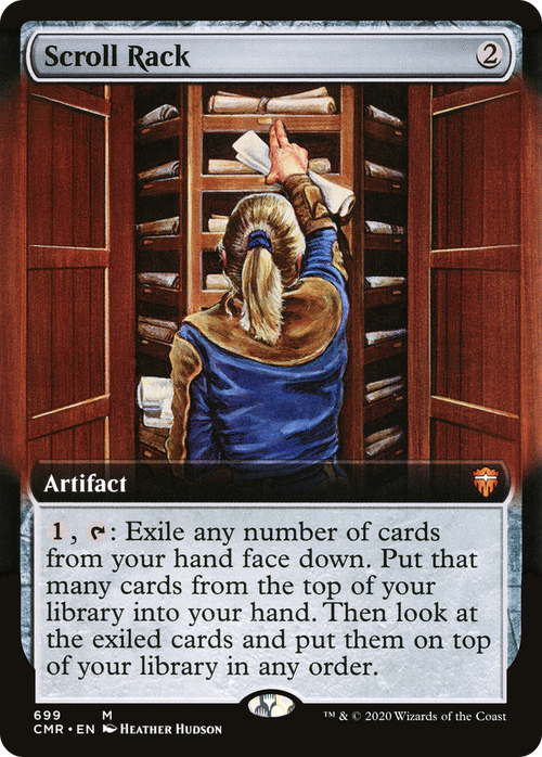 Scroll Rack (Extended Art) (CMR-699) - Commander Legends: (Extended Art)
