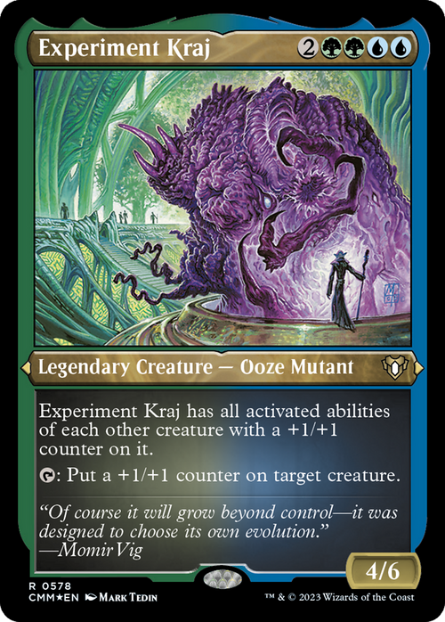 Experiment Kraj (Foil Etched) (CMM-578) - Commander Masters Foil