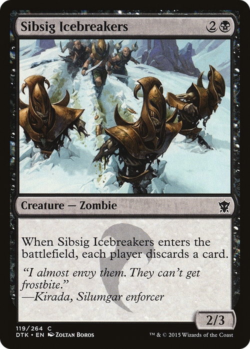 Sibsig Icebreakers (DTK-119) - Dragons of Tarkir Foil