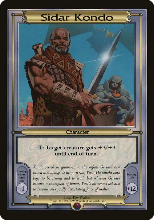 Sidar Kondo (Oversize) (VNG-) - Vanguard Series