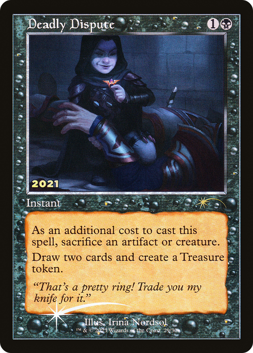 Deadly Dispute (30A-P-029) - 30th Anniversary Play Promos Foil