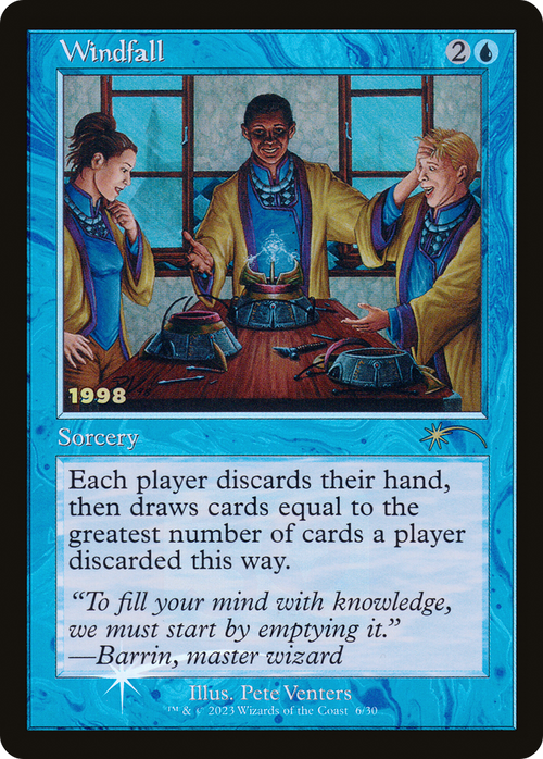 Windfall (30A-P-006) - 30th Anniversary Play Promos Foil