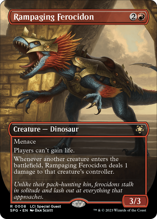 Rampaging Ferocidon (Borderless) (SPG-008) - Special Guests