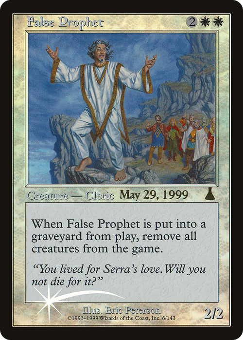 False Prophet (PRE-006) - Urza's Destiny Promos Foil