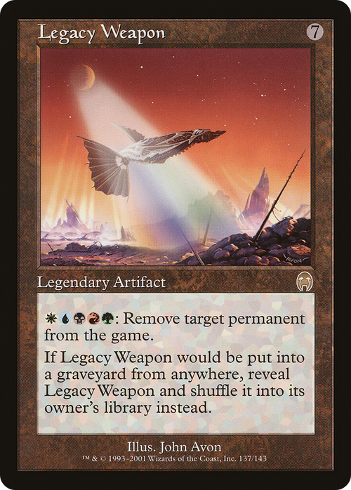 Legacy Weapon (APC-137) - Apocalypse Foil