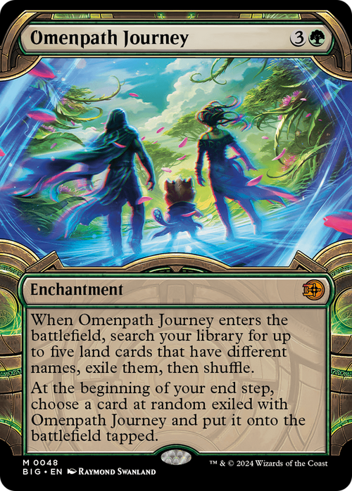 Omenpath Journey (Showcase) (BIG-048) - The Big Score: (Showcase) Foil