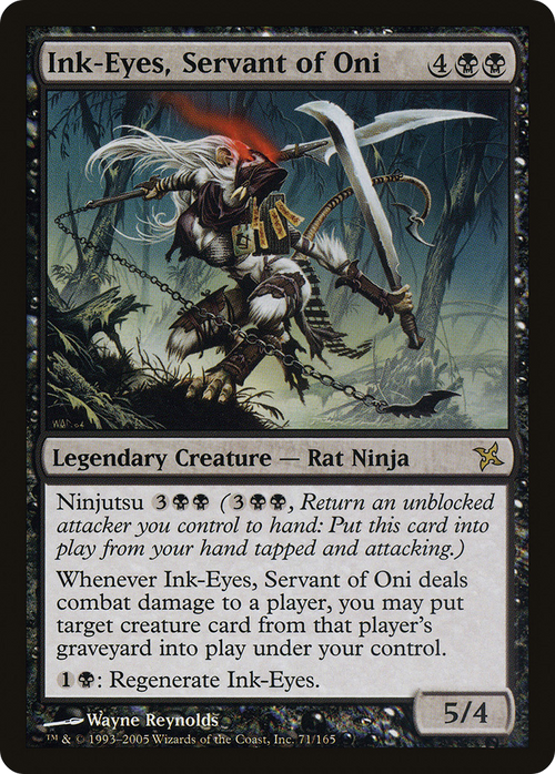 Ink-Eyes, Servant of Oni (BOK-071) - Betrayers of Kamigawa Foil