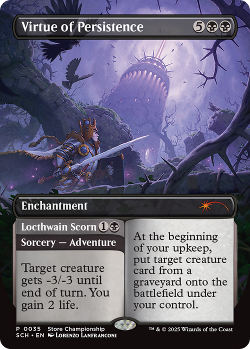 Virtue of Persistence (GAME-035) - Store Championships (Borderless)