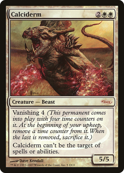 Calciderm (WPN-005) - DCI Promos Foil