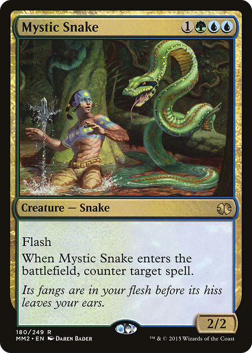 Mystic Snake (MM2-180) - Modern Masters 2015