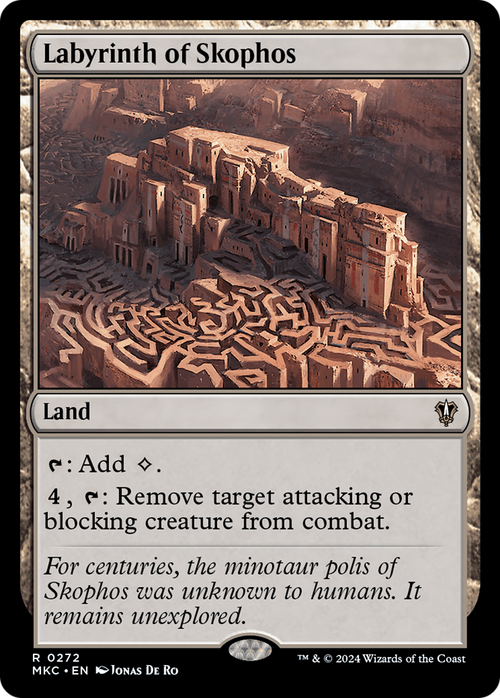 Labyrinth of Skophos (MKC-272) - Murders at Karlov Manor Commander