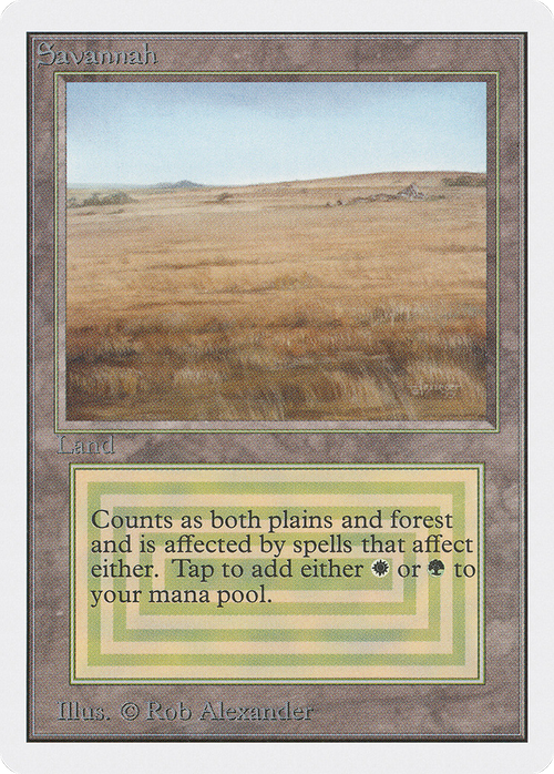 Savannah (2ED-) - Unlimited Edition