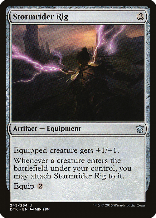 Stormrider Rig (DTK-245) - Dragons of Tarkir Foil