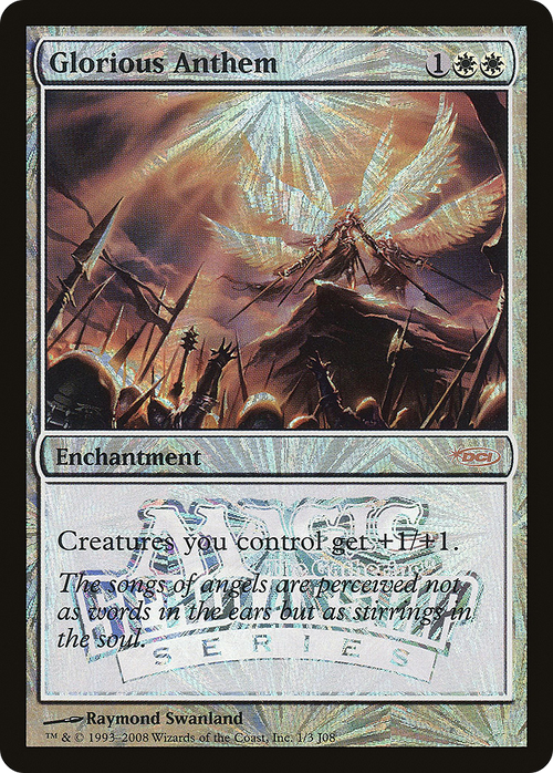 Glorious Anthem (Scholarship Series) (JSS-001) - Junior Super Series Foil