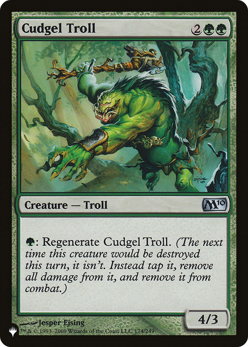 Cudgel Troll (LIST-M10-174) - The List