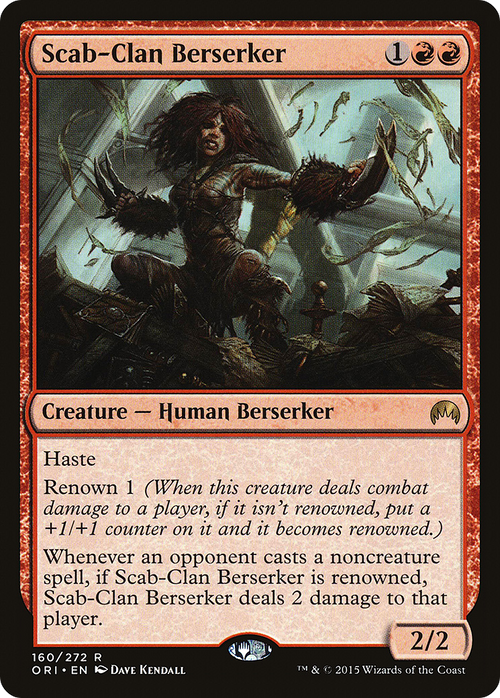 Scab-Clan Berserker (ORI-160) - Magic Origins Foil