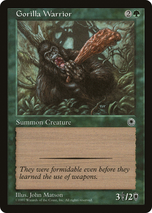 Gorilla Warrior (POR-) - Portal
