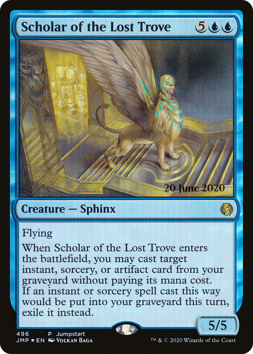 Scholar of the Lost Trove (LARP-496) - Jumpstart Foil
