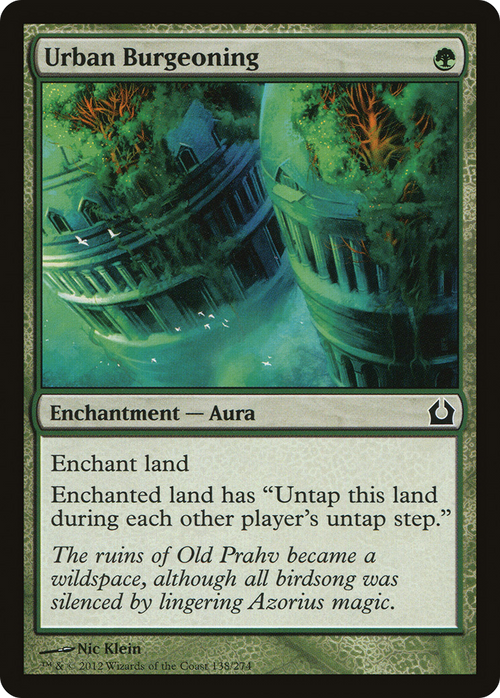 Urban Burgeoning (RTR-138) - Return to Ravnica
