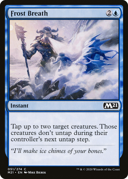 Frost Breath (M21-051) - Core Set 2021