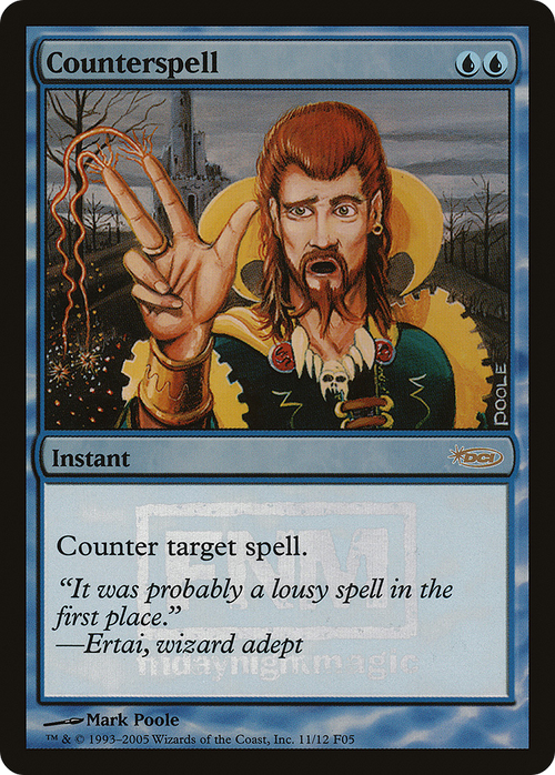 Counterspell (FNM-011) - Friday Night Magic 2005 Foil