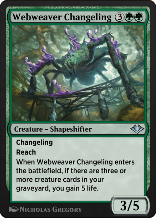 Webweaver Changeling (J21-666) - Jumpstart: Historic Horizons