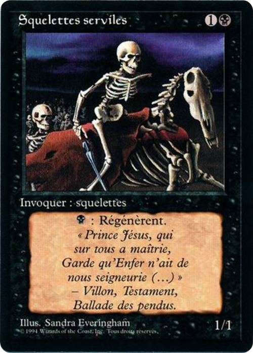 Drudge Skeletons (FBB-) - Foreign Black Border