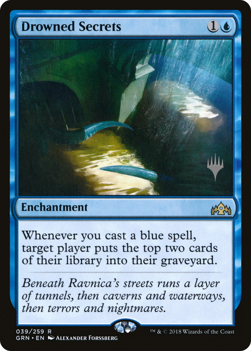 Drowned Secrets (PPM21-39P) - Guilds of Ravnica Promos Foil