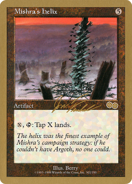 Mishra's Helix - 2000 Jon Finkel (USG) (WCD-) - World Championship Decks 2000