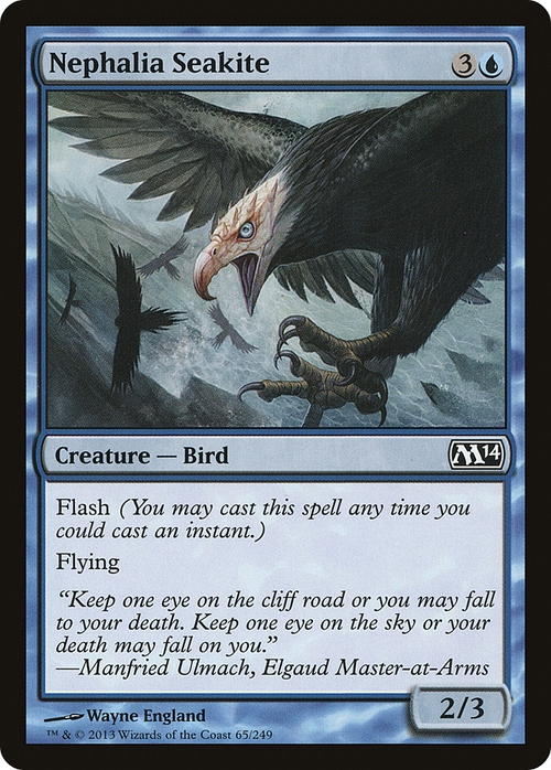 Nephalia Seakite (M14-065) - Magic 2014