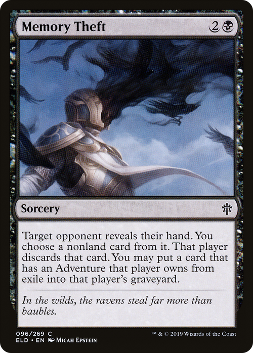 Memory Theft (ELD-096) - Throne of Eldraine Foil