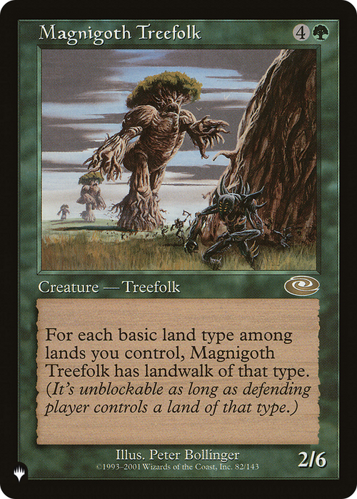 Magnigoth Treefolk (LIST-82/143) - The List