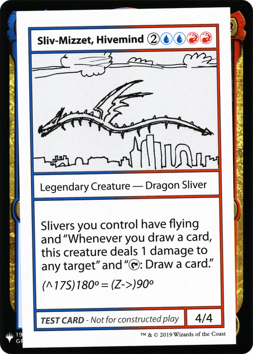 Sliv-Mizzet, Hivemind (CMB1-099) - Mystery Booster Playtest Cards 2019