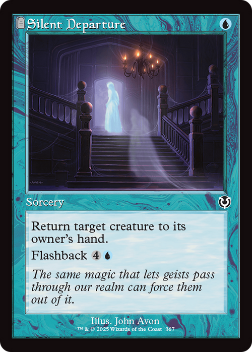 Silent Departure (Retro Frame) (INR-367) - Innistrad Remastered Foil