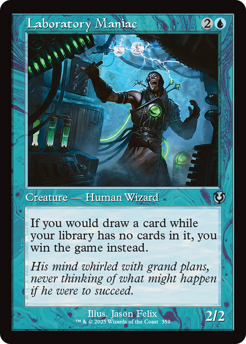 Laboratory Maniac (Retro Frame) (INR-359) - Innistrad Remastered Foil
