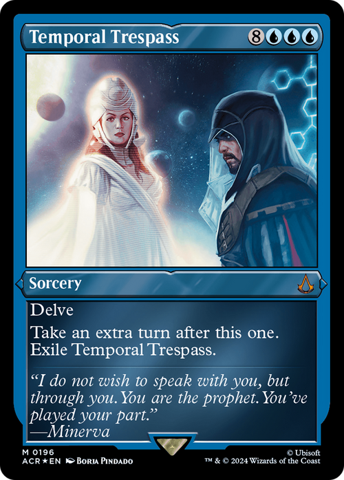 Temporal Trespass (Foil Etched) (ACR-196) - Assassin's Creed Foil