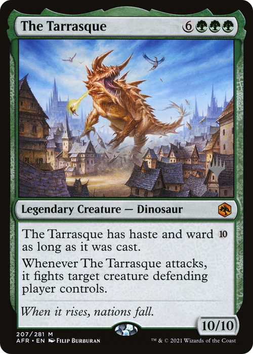 The Tarrasque (PPAFR-207P) - Adventures in the Forgotten Realms Promos