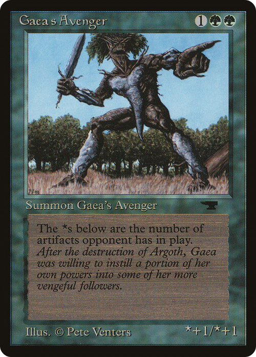 Gaea's Avenger (ATQ-) - Antiquities